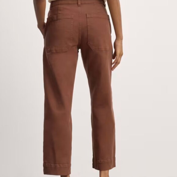 Everlane Brown Straigh Leg Jeans/Pants - Picture 3 of 9
